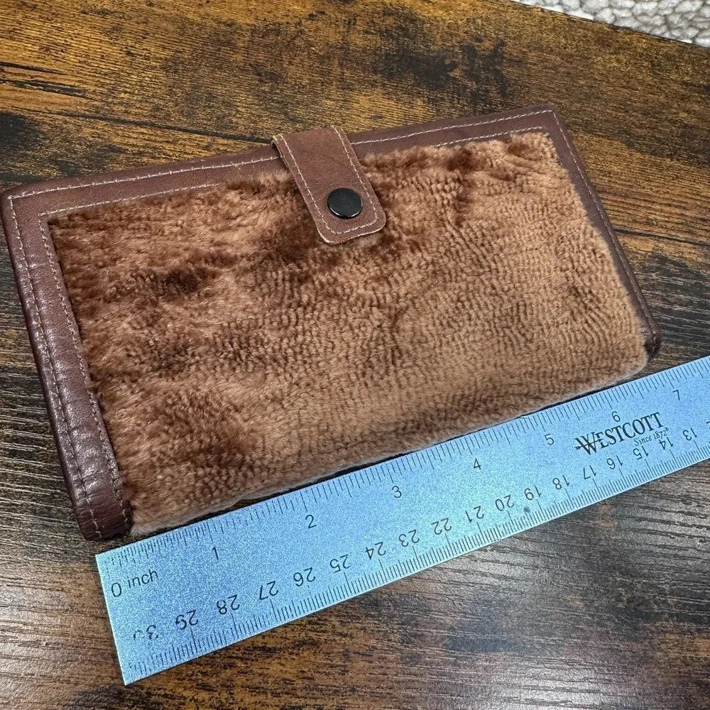 Vintage Godfred & Associates Full Grain Cowhide Seal Wallet Cartier Insert. Rare